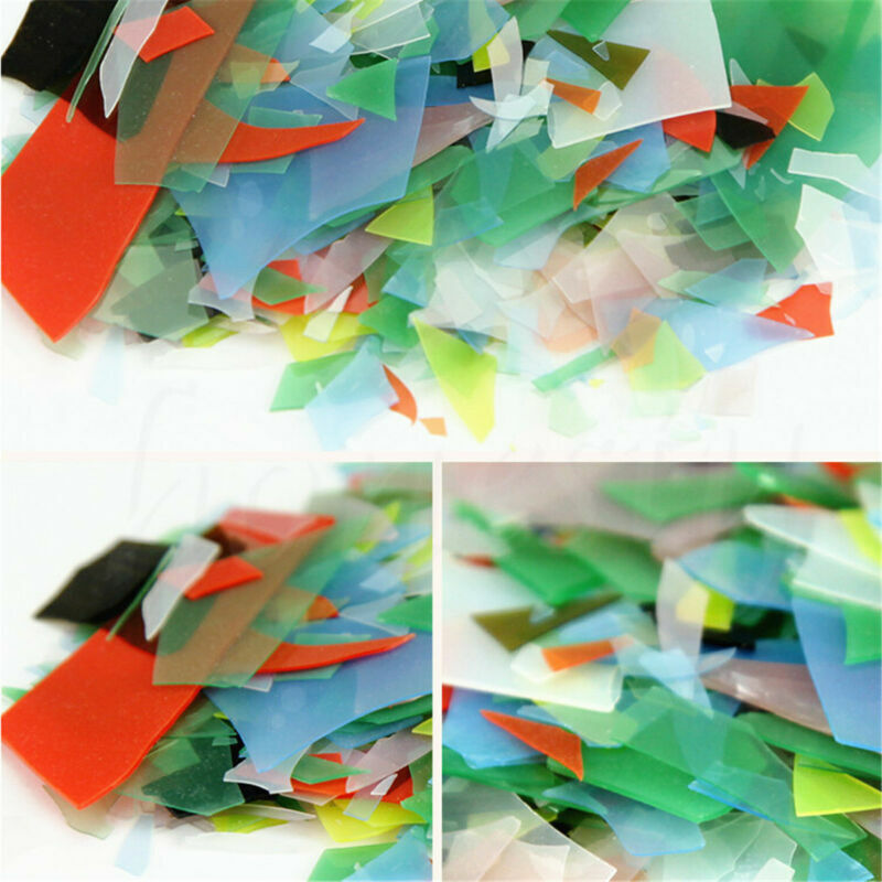 28g Mix Bullseye Kiln Fusing Glass Confetti For Microwave Kiln Fusing DIY
