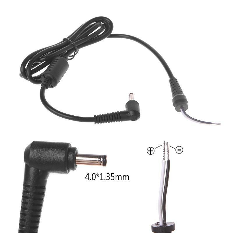 DC Power Adapter Cable L Shaped Plug Connector With Pin For ASUS S200E Laptop