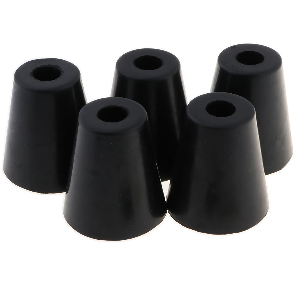 5 Pieces 45x49mm Cabinet Amplifier Speaker Isolation Rubber Feet Pads Base