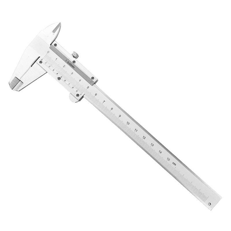 0-150mm / 0-6 Carbon Steel Vernier Caliper Gauge Manual measurement Micrometer