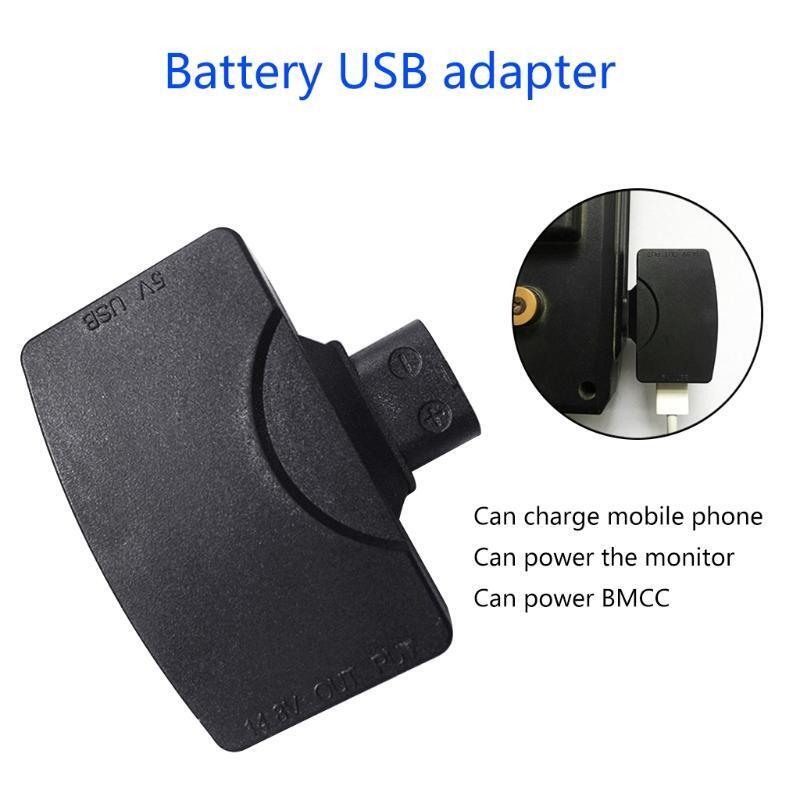D-Tap to USB Adapter Connector 5V Converter for BMCC Monitor Smartphone