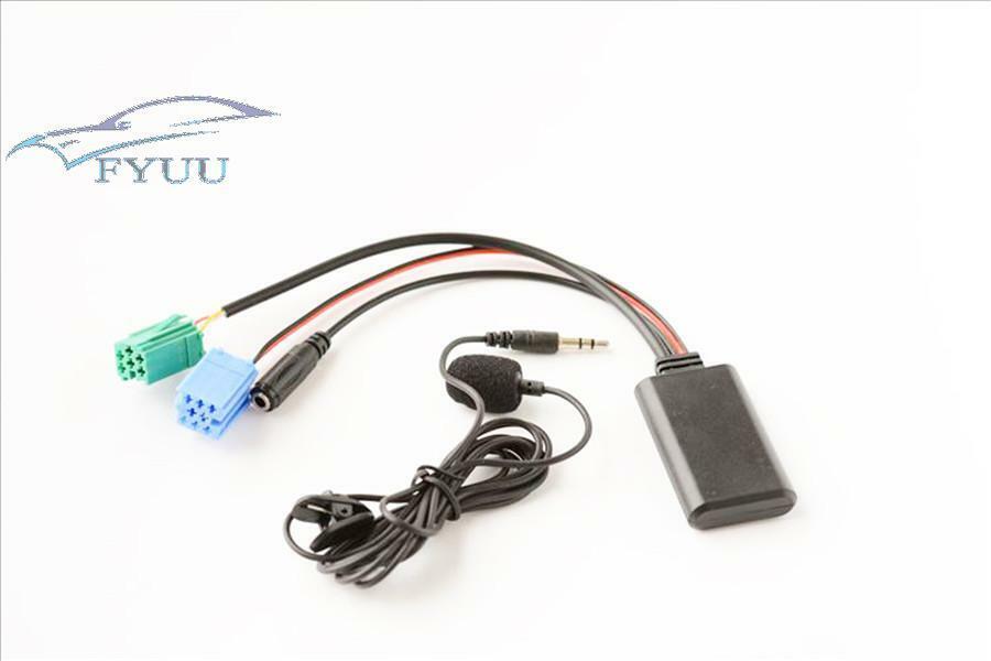 Bluetooth 5.0 Car Handsfree 8 6 Pin MINI ISO Plug For Renault Updatelist Radio
