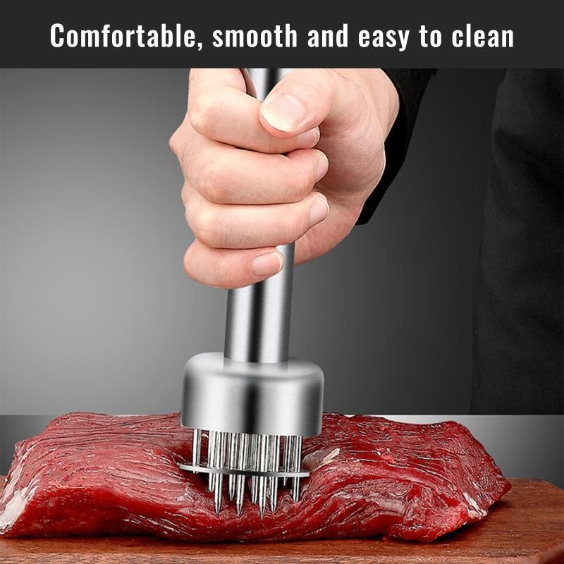 Durable 21 Ultra Sharp Needle Blade Tenderizer for Steak Improve Meat Tenderness