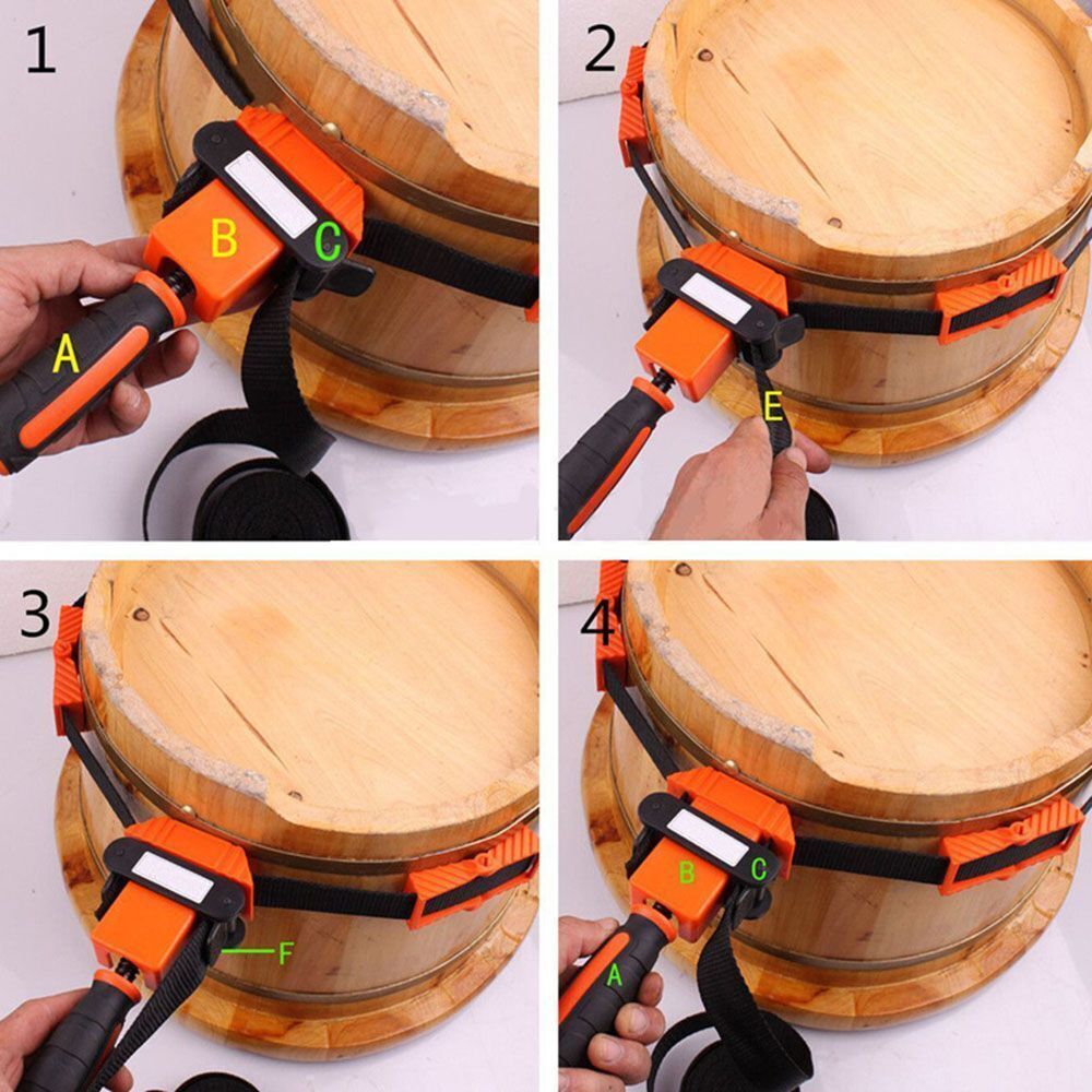 Mitre Vise Tool Corner Clip Band Strap Clamp Picture Frame Nylon Strap Clip