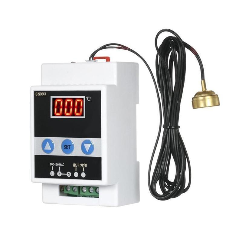 Sensor Thermostat ADC 90-250V Digital LED Temperature Controller with NTC Line
