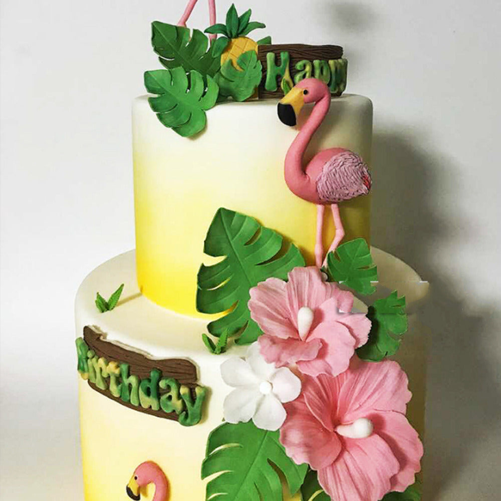 Clay Fondant Sugar Craft Baking Tool Leaf Silicone Mold Cake Mould Cake Decor