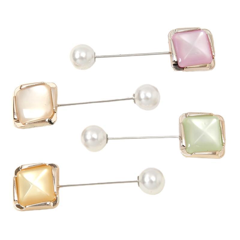 Fashion Scarf Clip Women Hijab Pins Alloy Safety Pins Girls Brooches Accessory