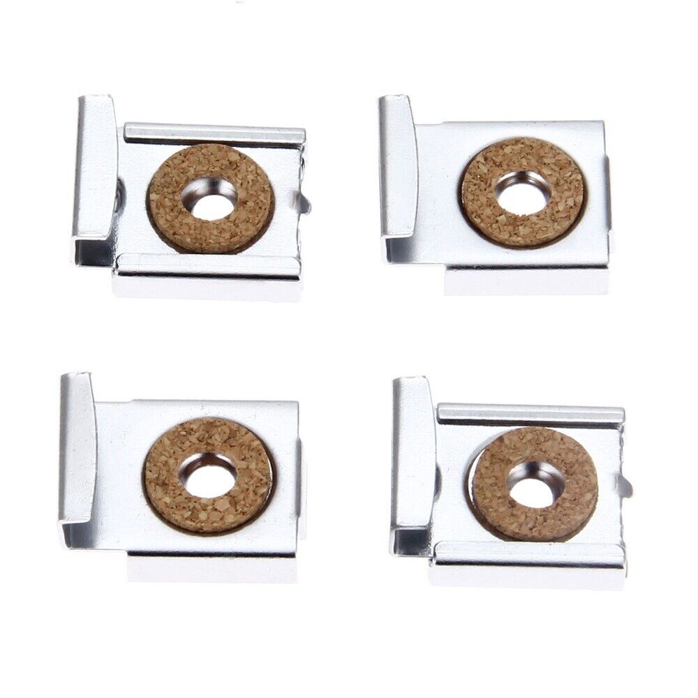 32mm x 24mm Mirror Clips Notice Board Hanging Wall Hook Bracket Holder Frameless