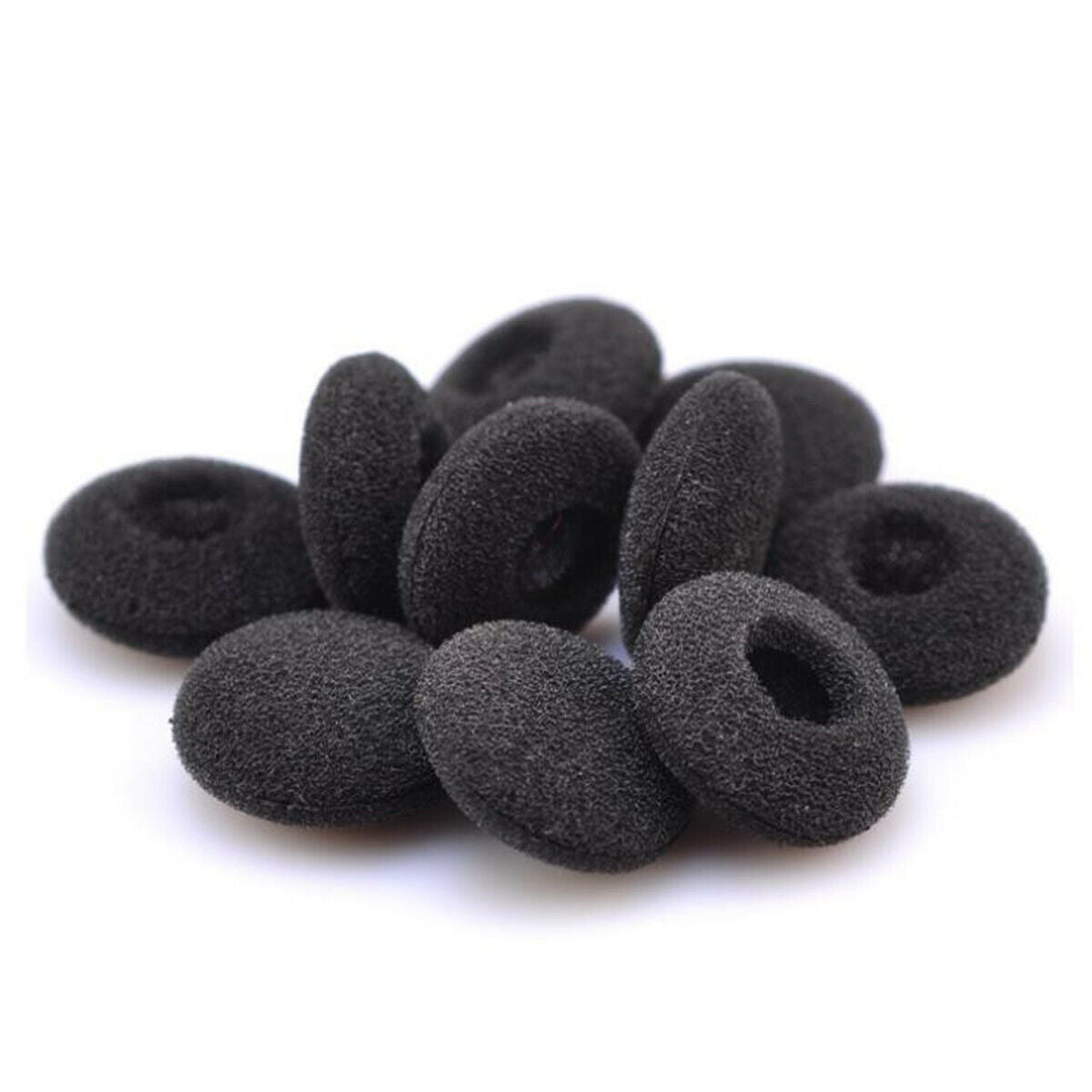 100pcs 15mm Soft Foam Sponge Ear Pad Earbud Caps for Headphone Earphone Cover