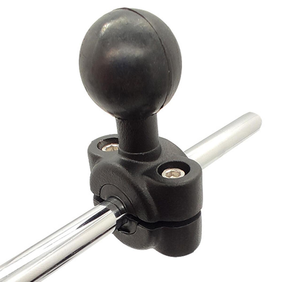 Motorbike Motorcycle Handlebar Phone Holder 1 inch Ball base Set, Fits