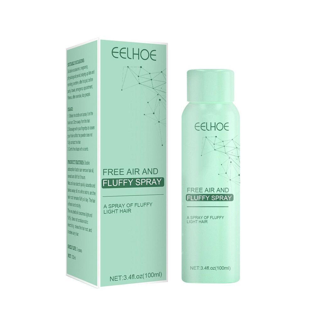 Non-Sticky No-Wash Volumizing Oil-Control Hair Spray Hair Thickener Fluffy