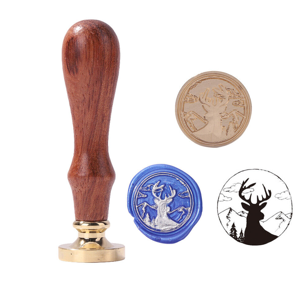 Fire Paint Wax Seal Head Animal Stamp Signature Envelope Decor (DW04)