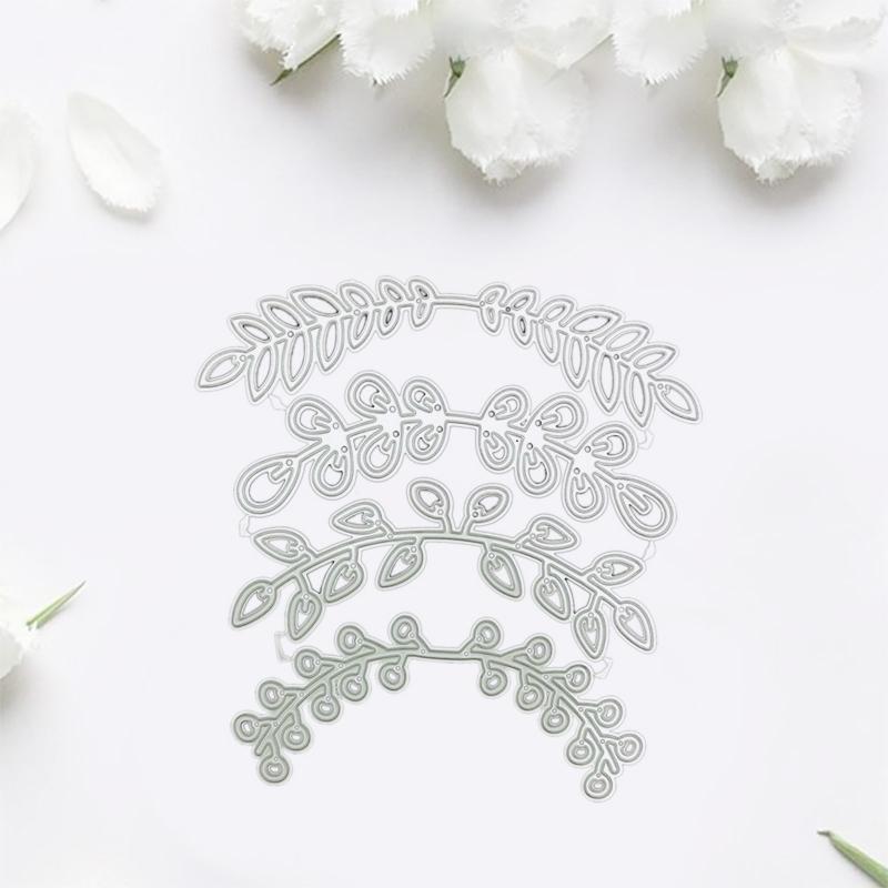 Branch Leaves Cutting Dies Photo Album Decoration Family Together Party Diary