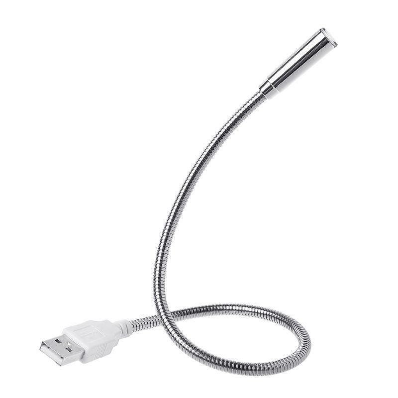 USB Flexible Light Keyboard Lamp Rechargeable Adjustable Hose Night Illumination