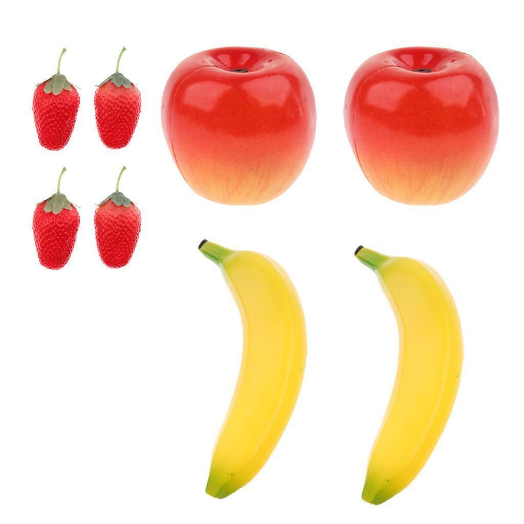Fruit Shaker 8pcs Musical Maraca Rattles for  Strawberry /  / Banana