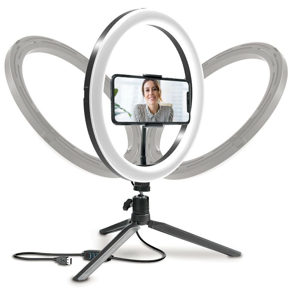 Ring Fill Light with Tripod Stand Photography Lighting For Tik Tok Youtube