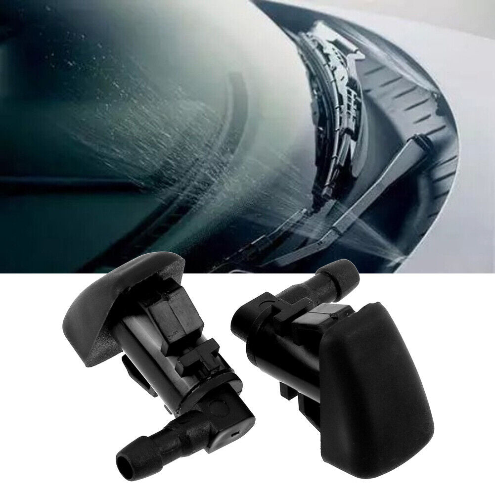 New 2 Pcs Windshield Wiper Washer Fluid Jet Nozzle Kit for 2008-2012 Ford