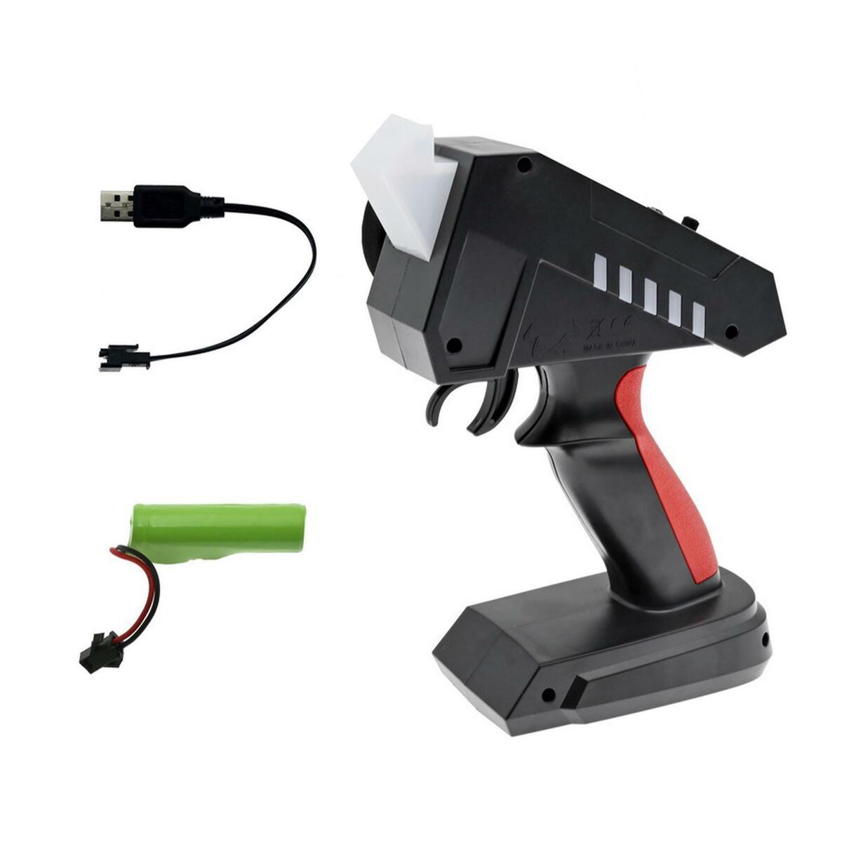 2.4GHz 4CH RC Transmitter and 3.7V 500mAh Battery for MN99 Vehicles 1:10
