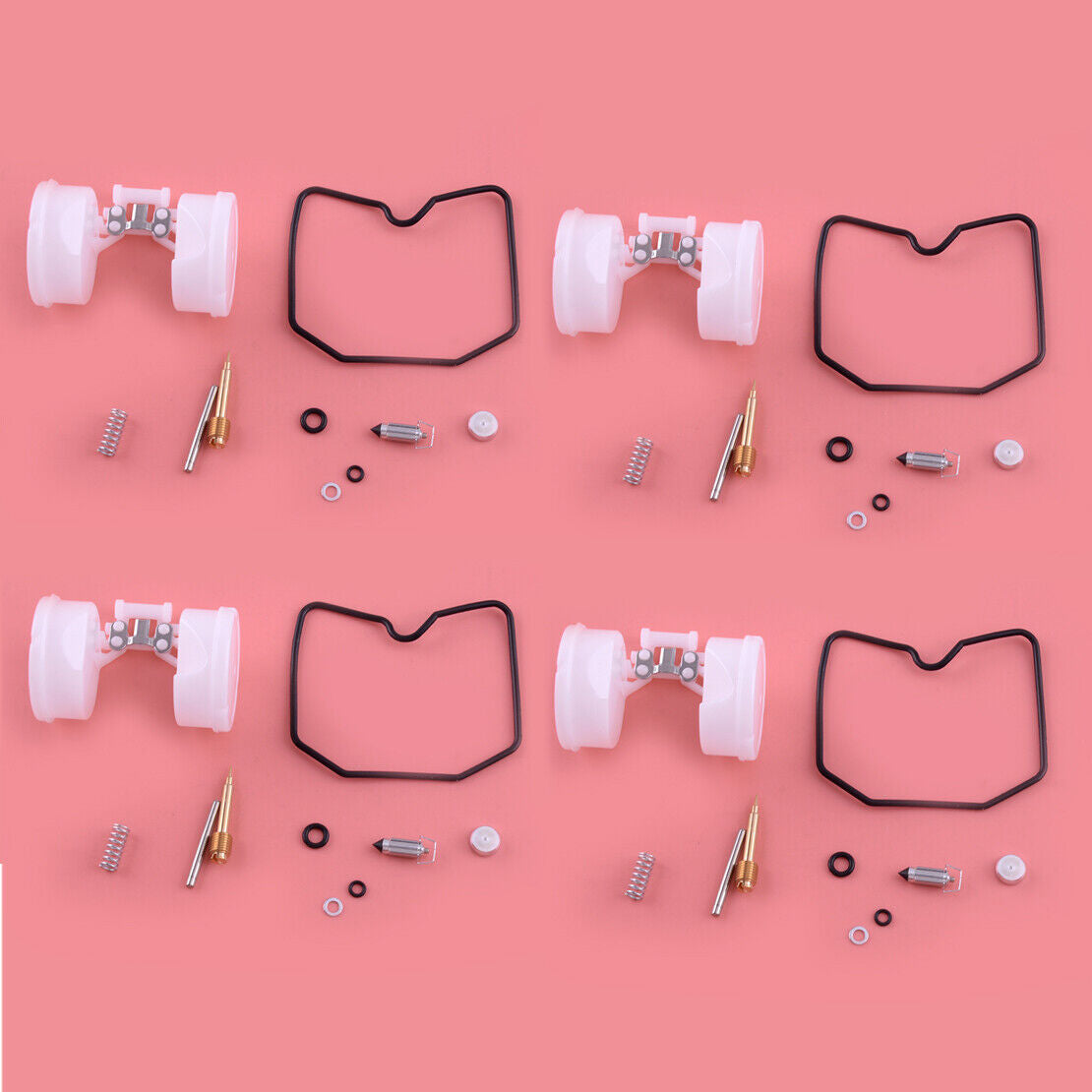4 Set Carburetor Repair Kit Float Part Fit For Kawasaki EX250E EX250F Ninja 250R