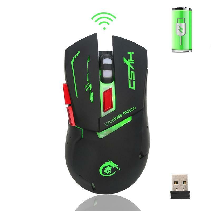 Gaming Mouse Adjustable RGB Light Sensitive Electronics Accessories for Windows