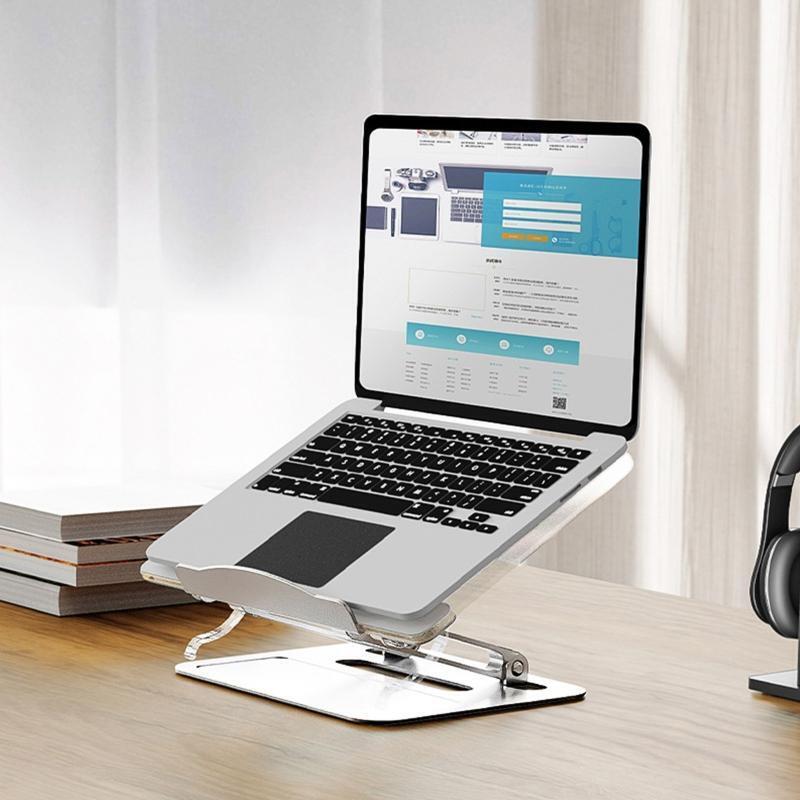 Foldable Tablets Stand Cooling Holder Bracket Anti-slip CNC Aluminum Alloy Riser