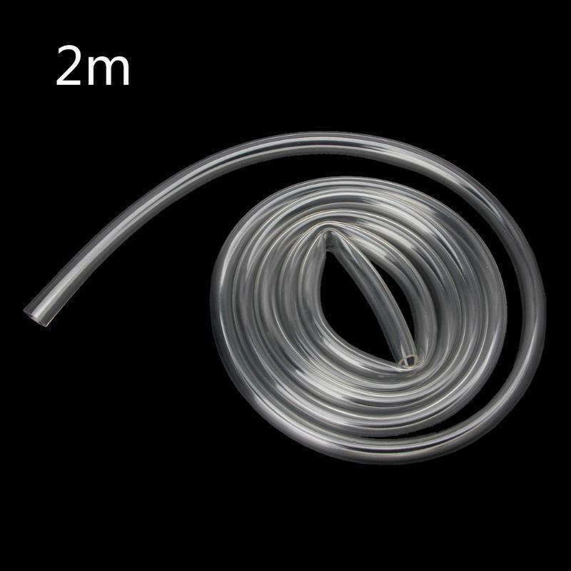 2m High Quality Transparent Soft Plumbing Hoses PVC Tube 9.5X12.7mm Pipe Water