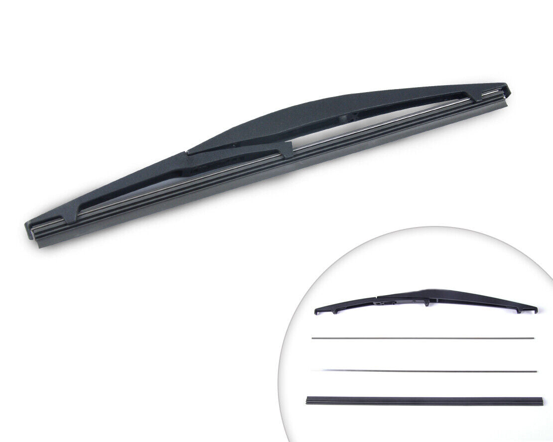 10" Hybrid 2 Section Rear Windshield Window Wiper Blade fit for Suzuki SX4 Li