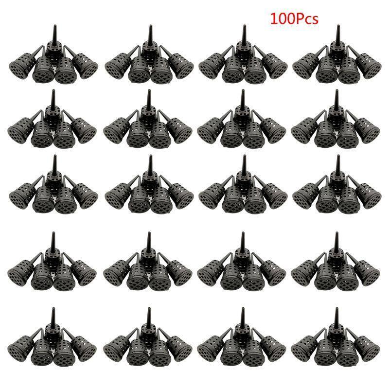 100 Pcs/pack Mini Aquatic Fertilizer Basket Aquarium Fish Tank Water Plants Box