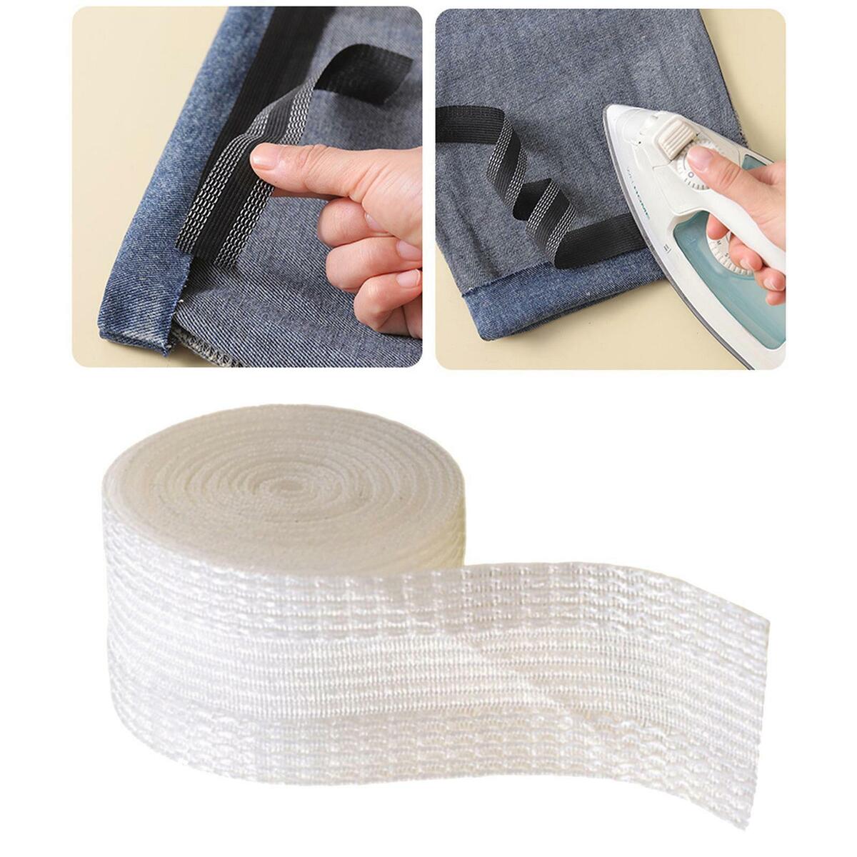2pcs Self-Adhesive Pants   Fabric Fusing Tape Sewing Tape