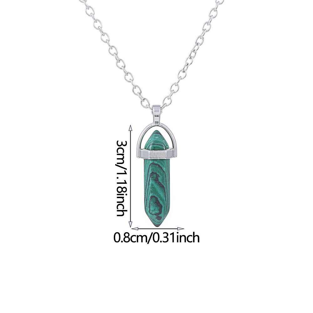 Jewelry Accessories Natural Crystal Necklace Quartz chain Stone Pendant