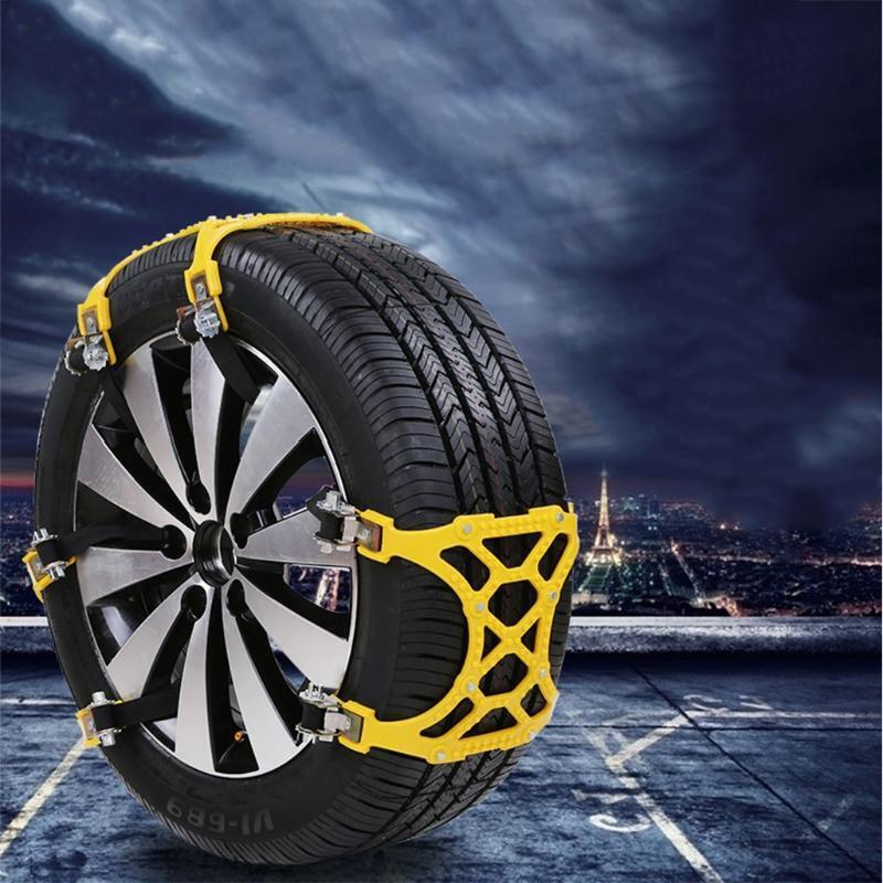 1PC Winter Truck Car Snow Chain Tire Anti-skid Belt Easy Installation