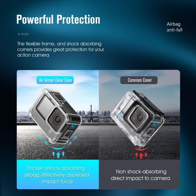 For Go Pro Hero 9 10 Soft Silicone Case Protective Cover Shell Camera Accessory