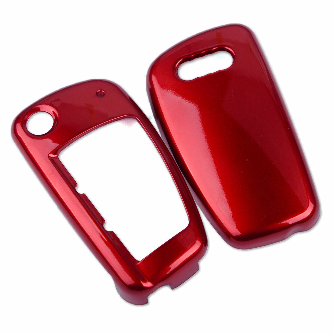 RED Car Keyless Remote Key Fob Case Shell Cover Fit for Audi A1 A3 A4 A5 A6 Li