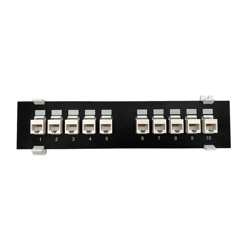 CAT6 RJ45 Keystone Jack Female Coupler Insert Snap-in Connector Socket Adapter