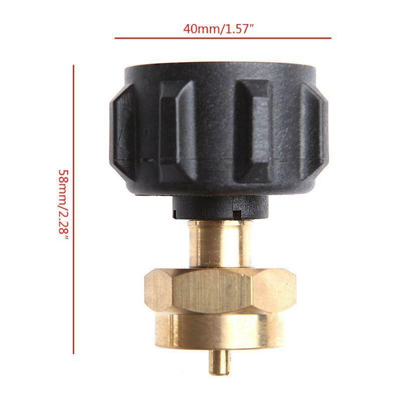 1 LB Gas Propane QCC1 Regulator Valve Propane Refill Adapter Outdoor BBQ New