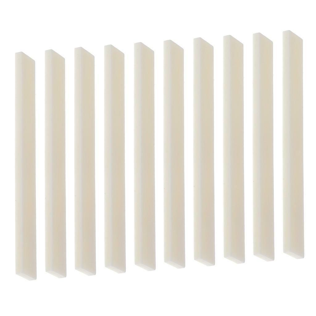 10x Handmade Guitar White  Saddle Musical Instruments