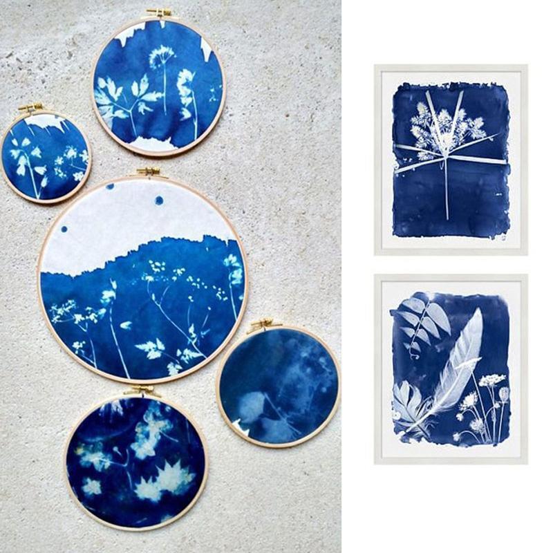 A5 Solar Drawing Paper Sensitive Sun Printing Natural Printing Paper for Crafts