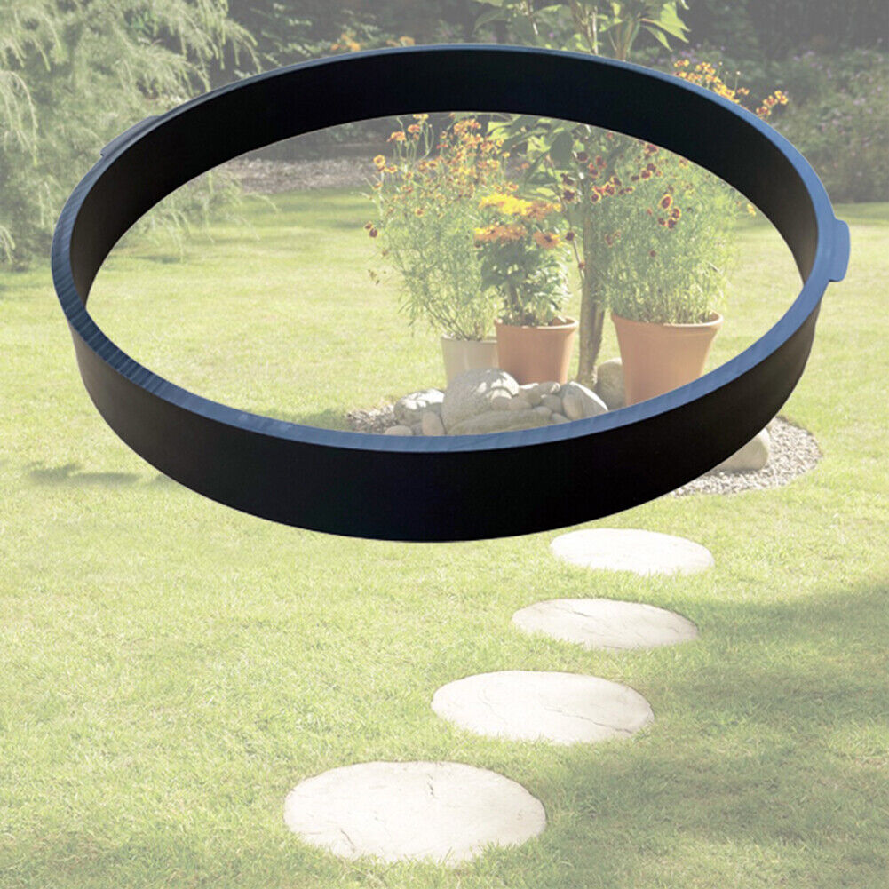 Round Floor Path Walk Maker Mould DIY Paving Concrete Mold for Garden Lawn