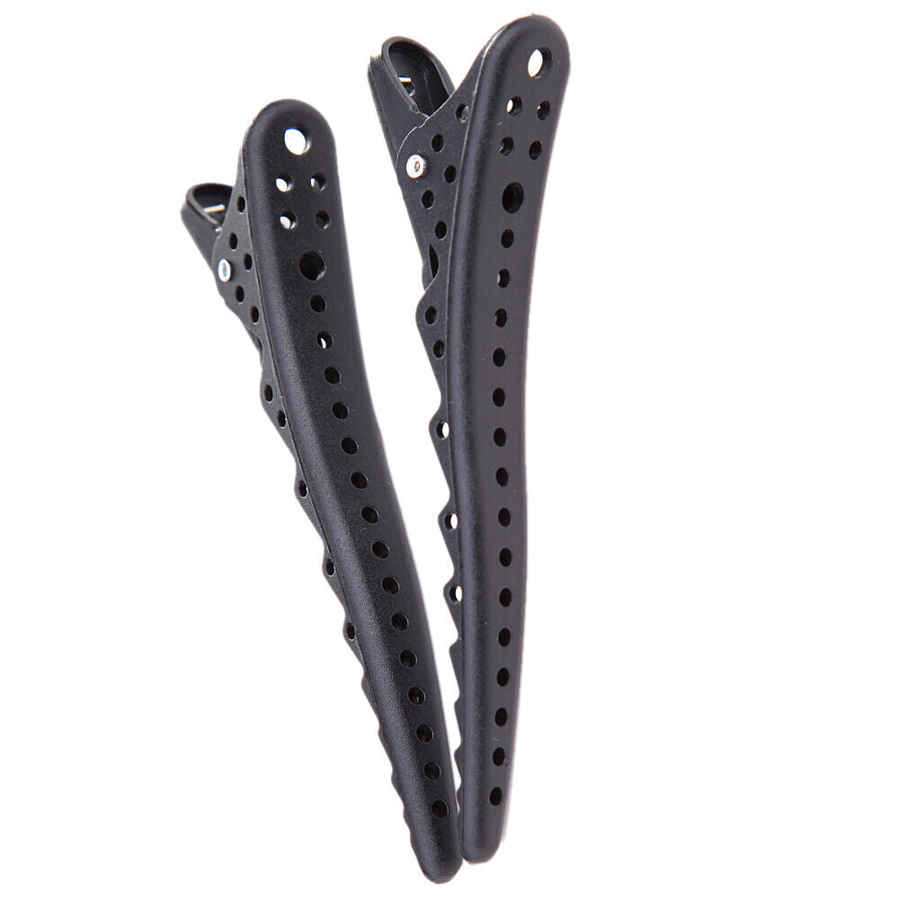 6Pcs Black Hairpin Clip Mouth Salon Hair Tools Accessories Hair Care Stylin
