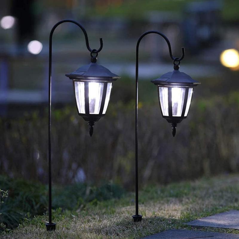 2pcs Universal Shepherd Hook Rustproof Anti Corrosion for Bird Feeder Lantern