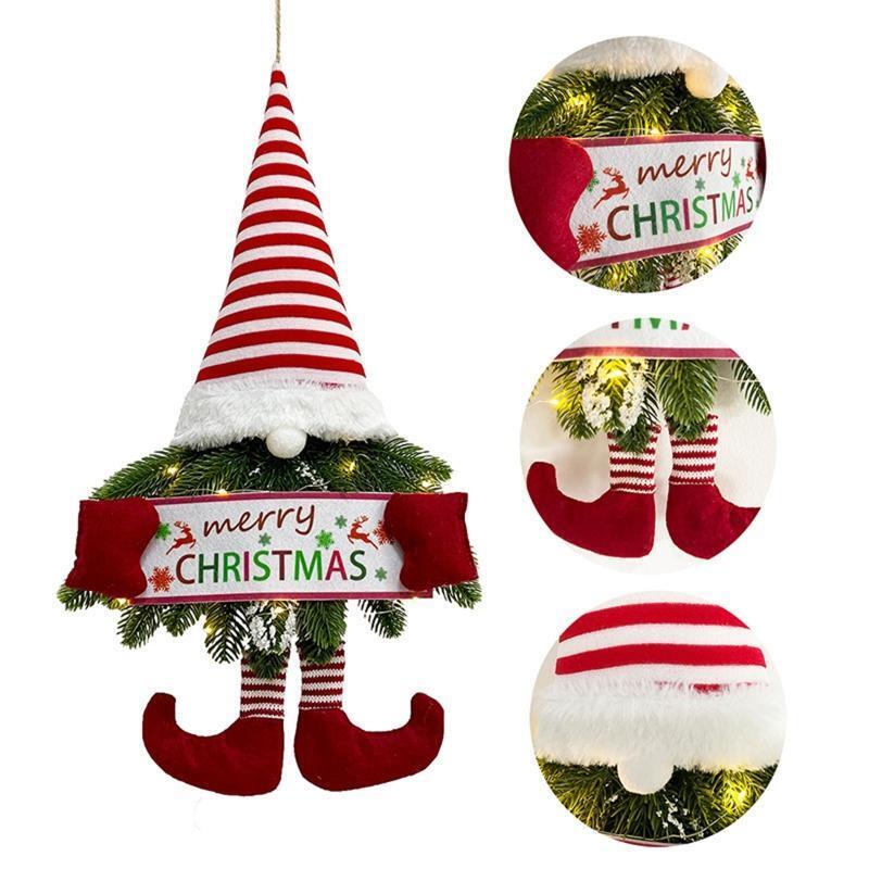 Xmas Hanging Decor Santa Beard Ornaments for Christmas Tree Fireplace Home