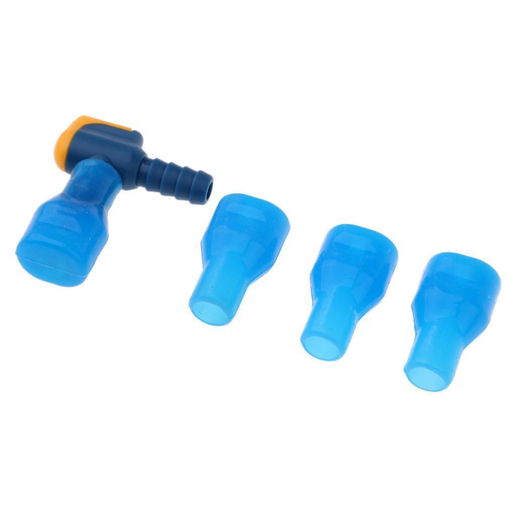 3pcs Drink Tube Bite Valve Hydration Pack Water Bladder Mouth Piping Nozzle