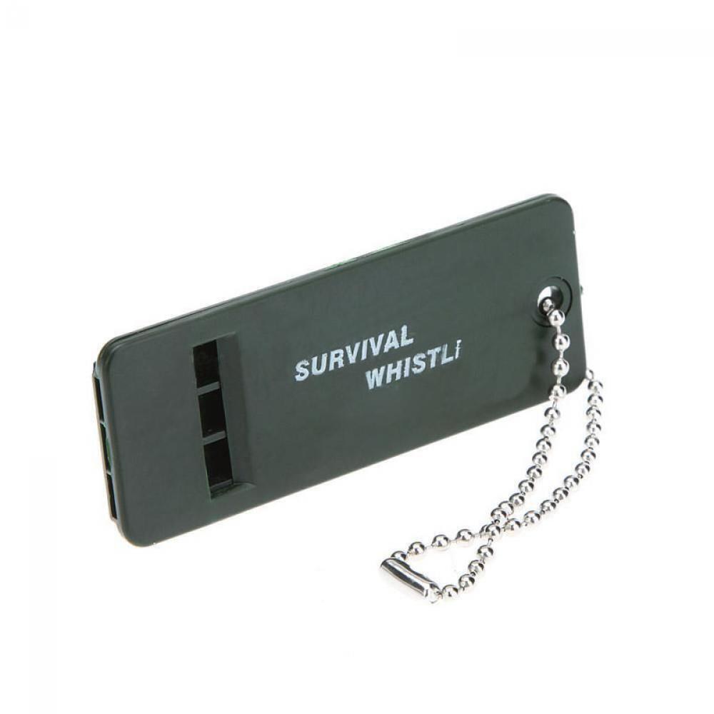 Outdoor Hiking Signal Sound Survival Whistle Camping Tool Emergency Rescue