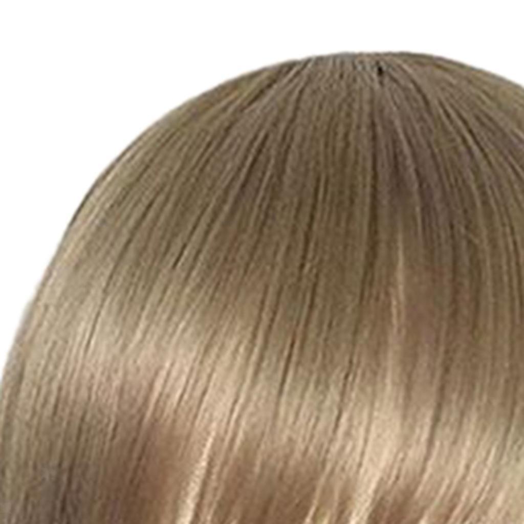 Heat Resistant Synthetic Hair Bang Clip In On Bang Fringe Hair Extension 05