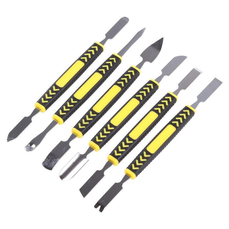 Dual Ends Metal Spudger Set  Pry Opening Spudger Metal Crowbar for Cellphone