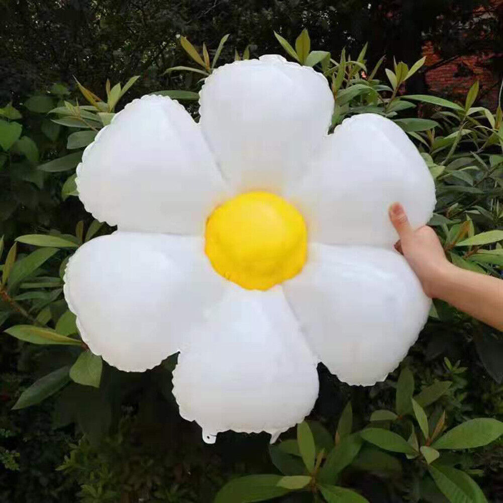 INS Daisy Aluminum Film Balloon Sun Flower Birthday Photo Prop (Big Daisy)