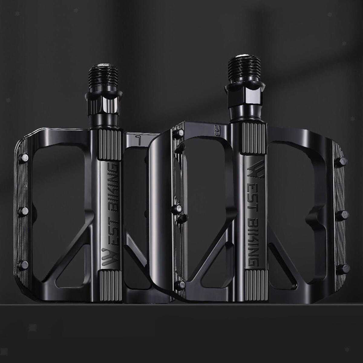 Ultralight Bicycle Pedals 9/16 inch Bicycle Flat Platform Pedal DU Bearings
