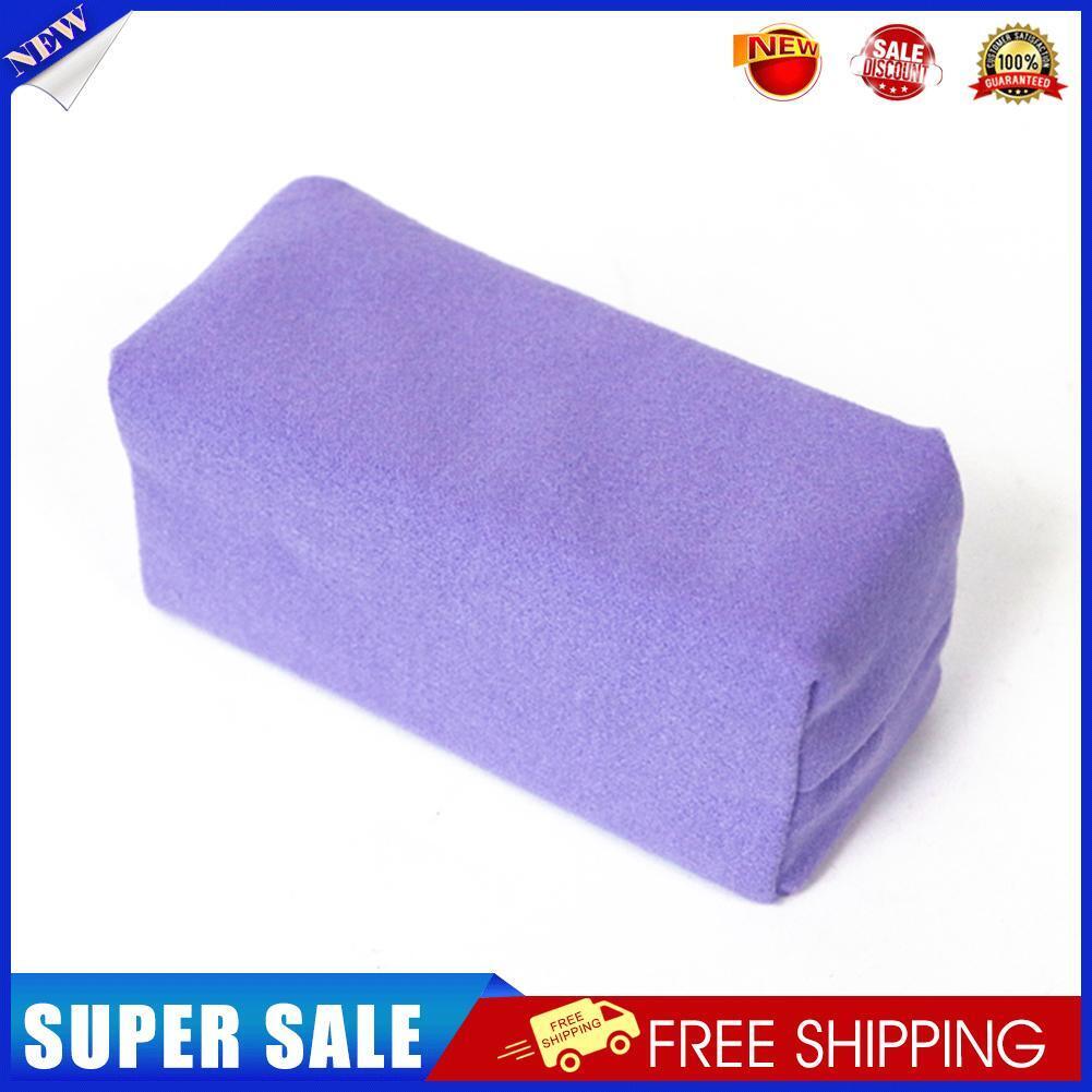 Suede Ceramic Coating Applicator Car Paint Care Wax Applicator Sponge Pad