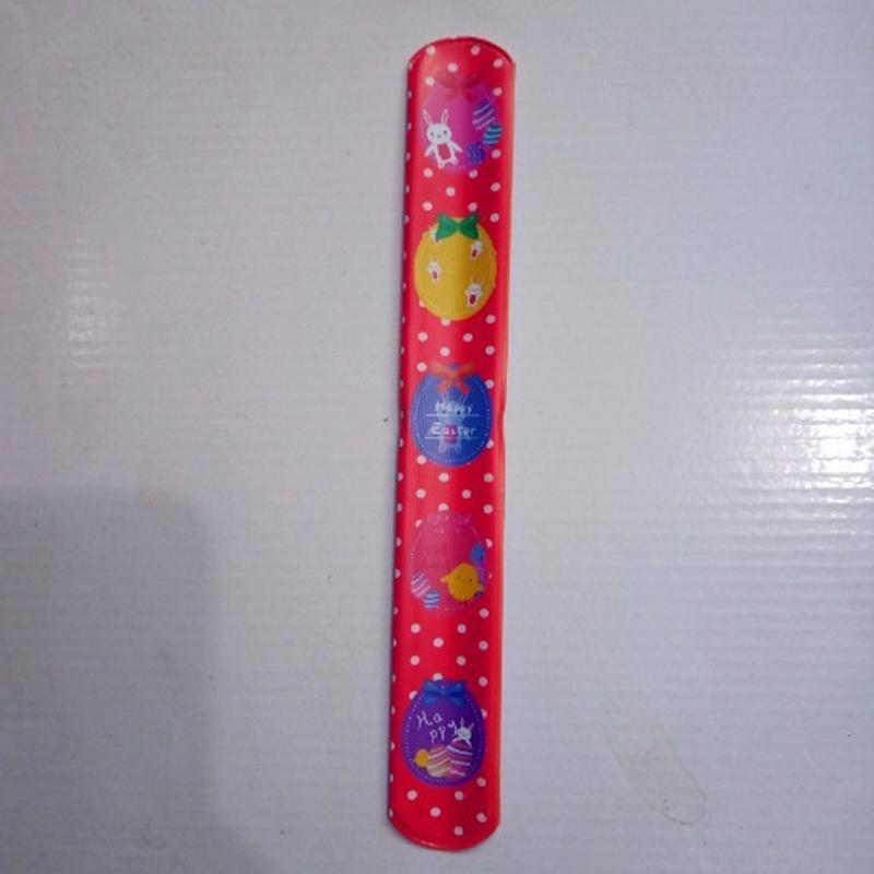 100 PCS Easter Slap Bracelets for Kids Snap Bands for Teachers Classroom Rewards