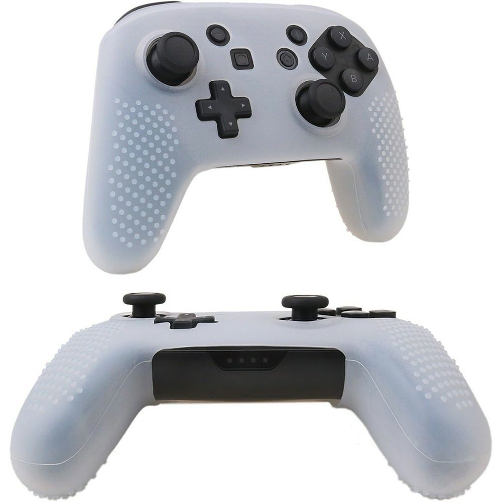 Grip Controller Protective Case Cover Silicone Skin For Nintendo Switch Pro